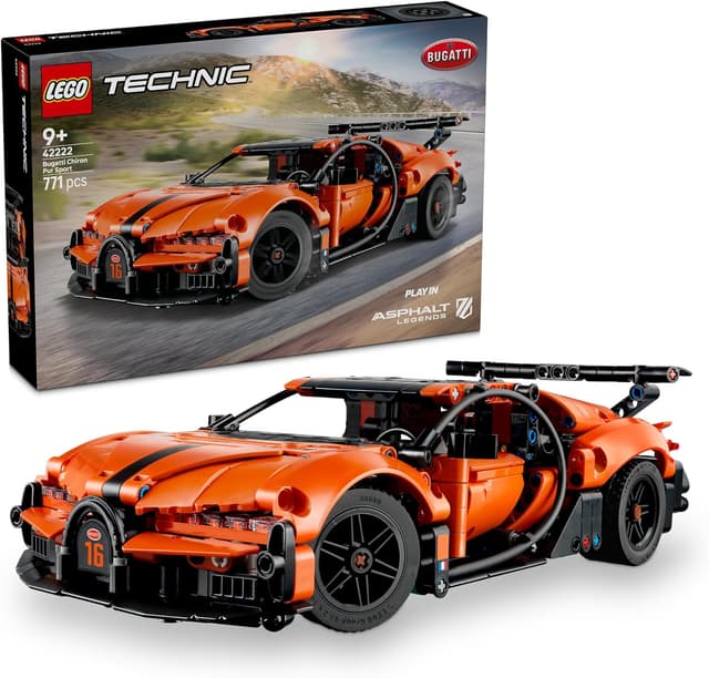 LEGO® Technic Bugatti Chiron Pur Sport Hypercar 42222