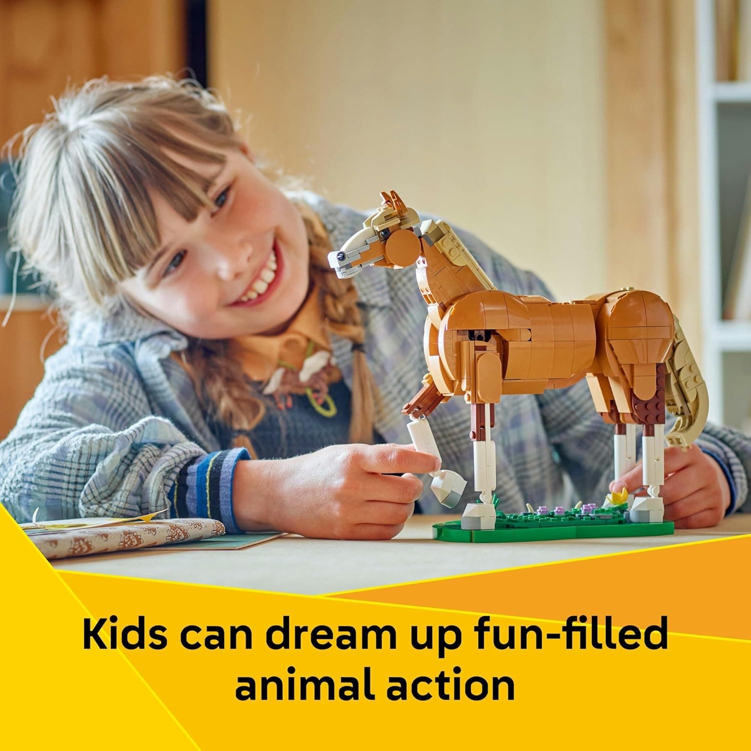 LEGO® Creator 3in1 Beautiful Horse 31166