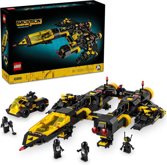 LEGO® Icons Blacktron Renegade Spaceship 10355