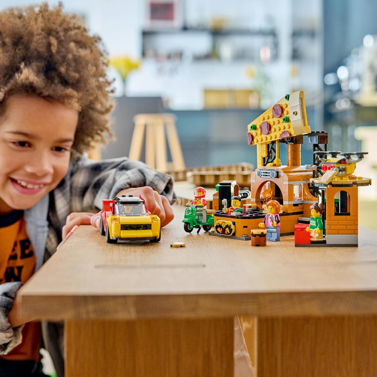 LEGO® City Pizza Delivery Experience with Vehicles 60496