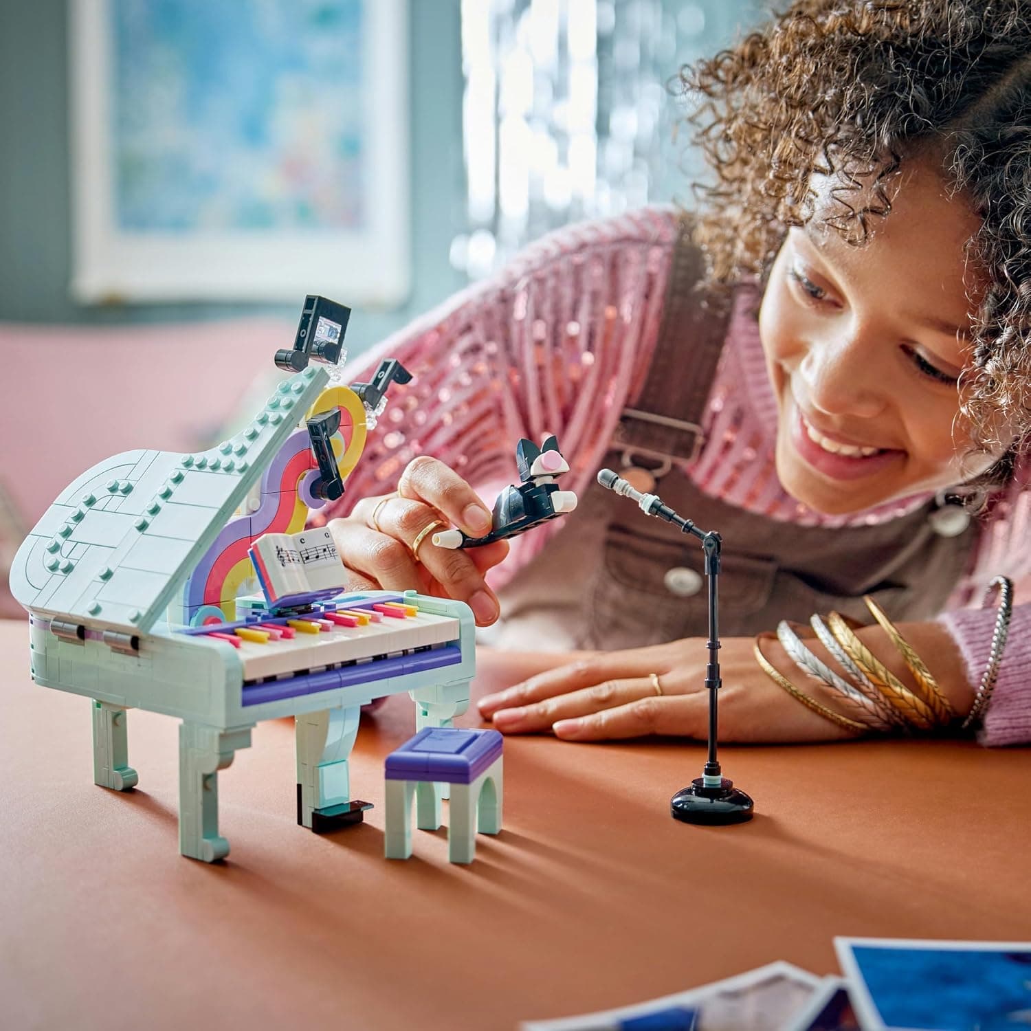 LEGO® Creator 3 in 1 Music Decor Piano with Cat 31392