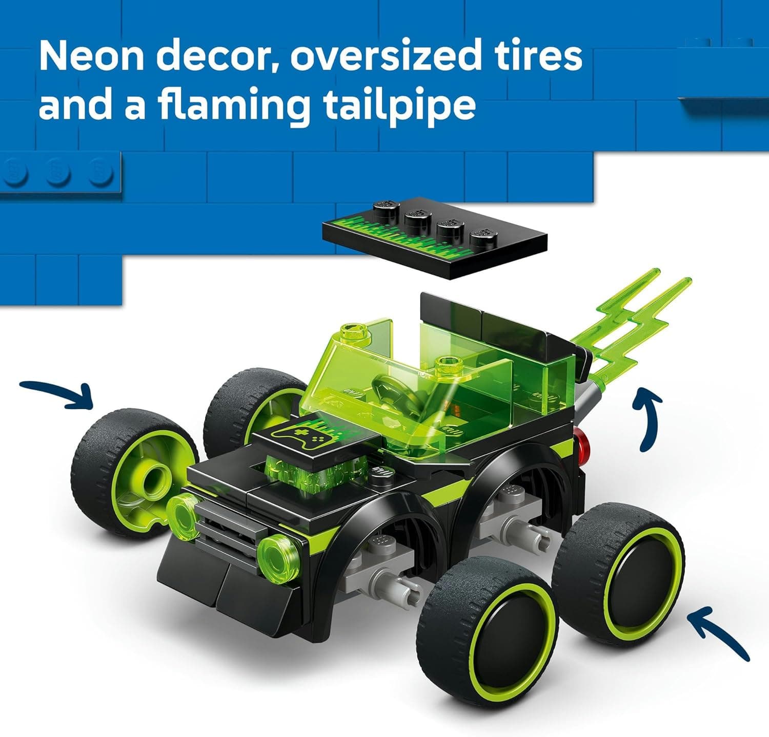 LEGO® City Rides – Gaming Race Car 60484