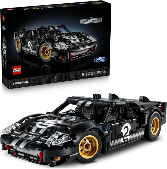 LEGO® Technic 1966 Ford GT40 MKII Race Car 42223