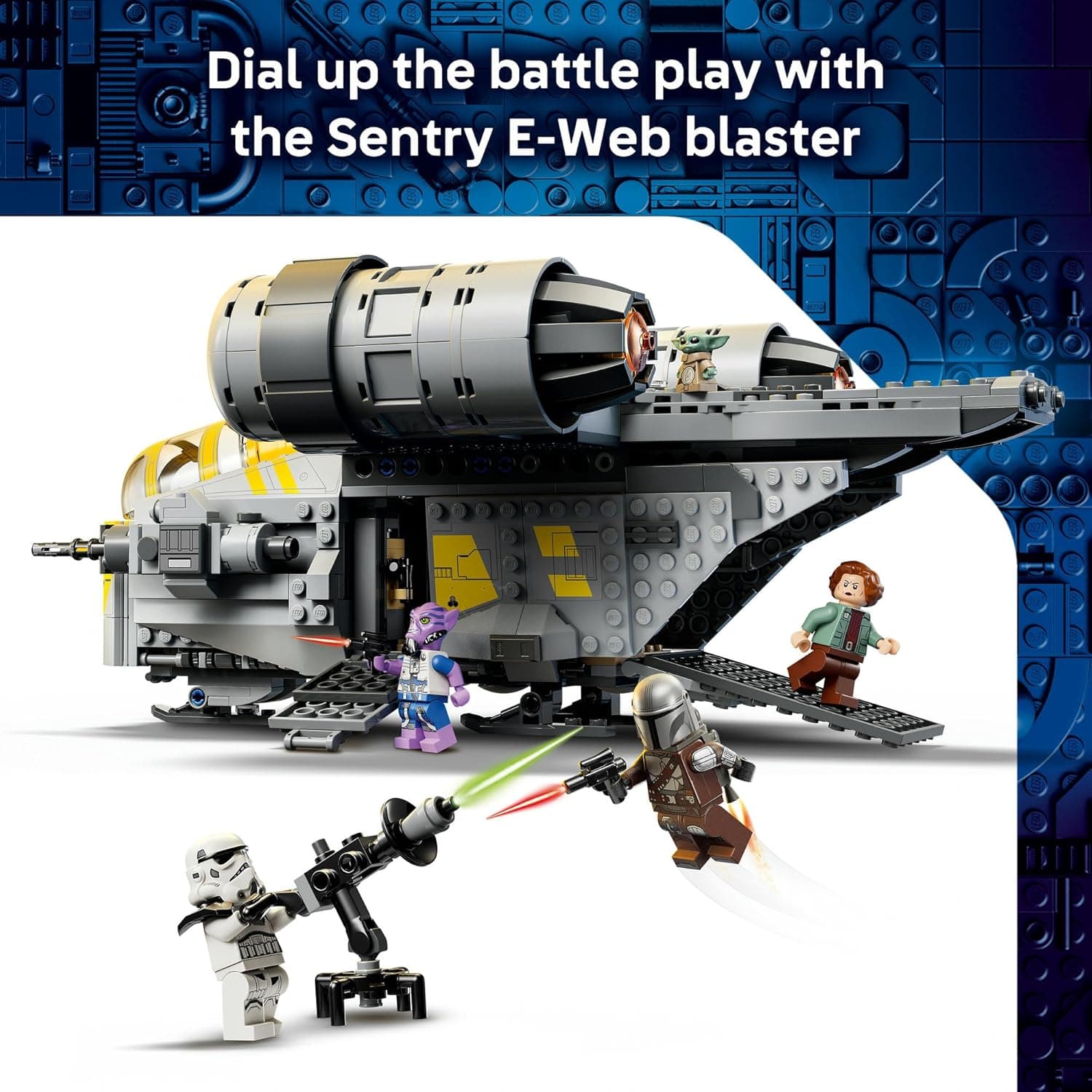 LEGO® Star Wars: The Mandalorian and Grogu™ The Razor Crest™ 75447