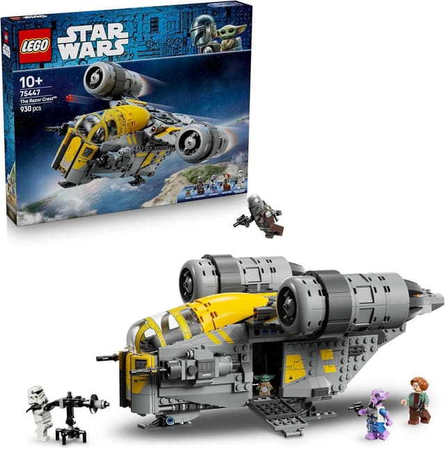 LEGO® Star Wars: The Mandalorian and Grogu™ The Razor Crest™ 75447