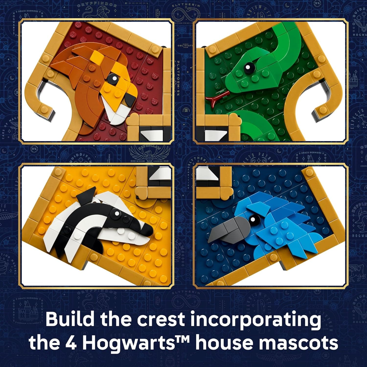LEGO® Harry Potter™ Hogwarts™ House Crest 76462