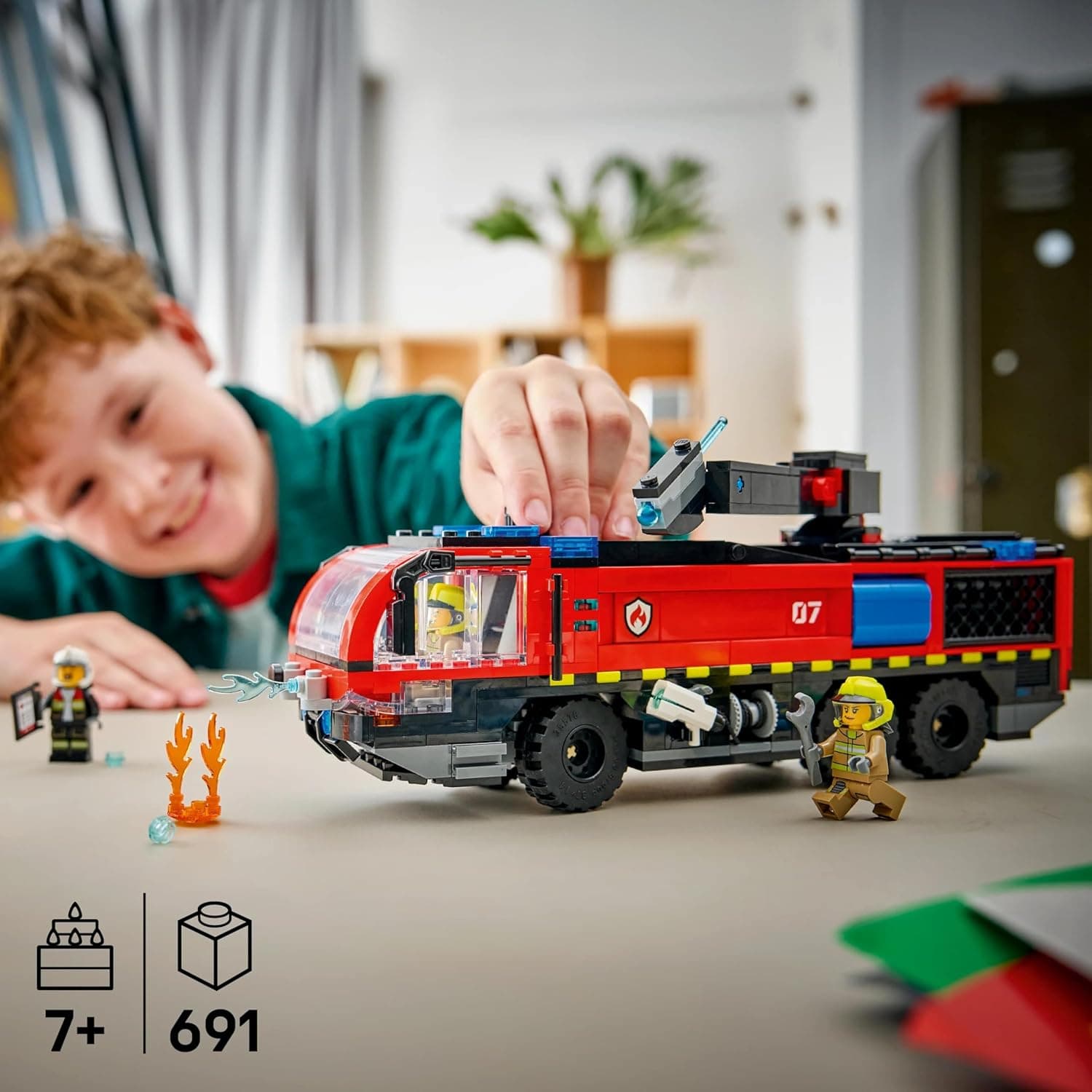LEGO® City Airport Fire Engine 60499